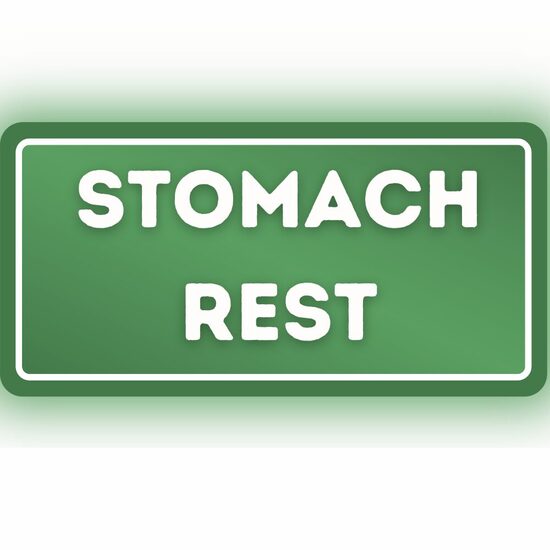 Plan wspierający wyciszenie i ochronę żołądka.
